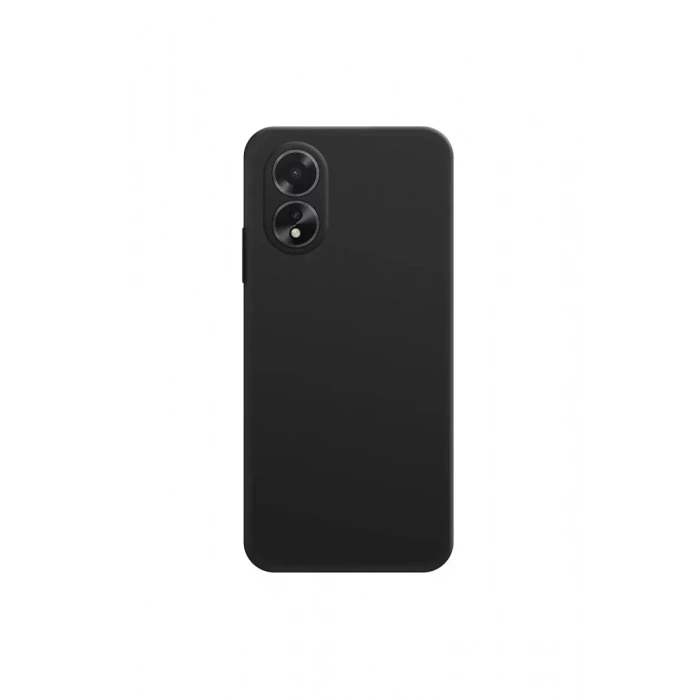 Hubrendy SH Newface Oppo A38 Kılıf First Silikon - Siyah