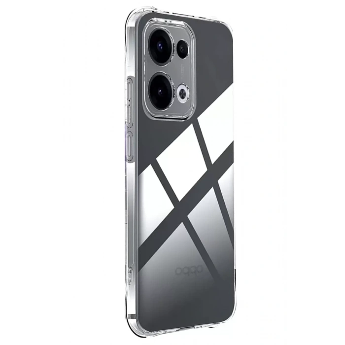 Hubrendy SH Newface Oppo A6 Pro 4g Lüx Şeffaf Silikon - Şeffaf