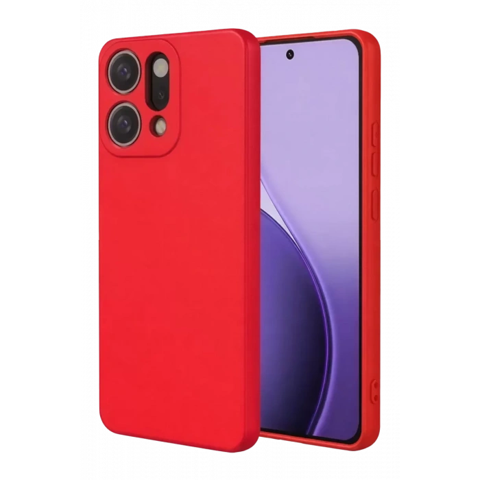 Hubrendy SH Newface Oppo Reno 14 First Silikon - Kırmızı