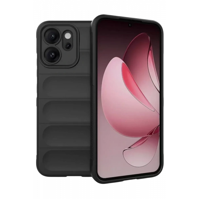 Hubrendy SH Newface Oppo Reno 14f Optimum Silikon - Siyah