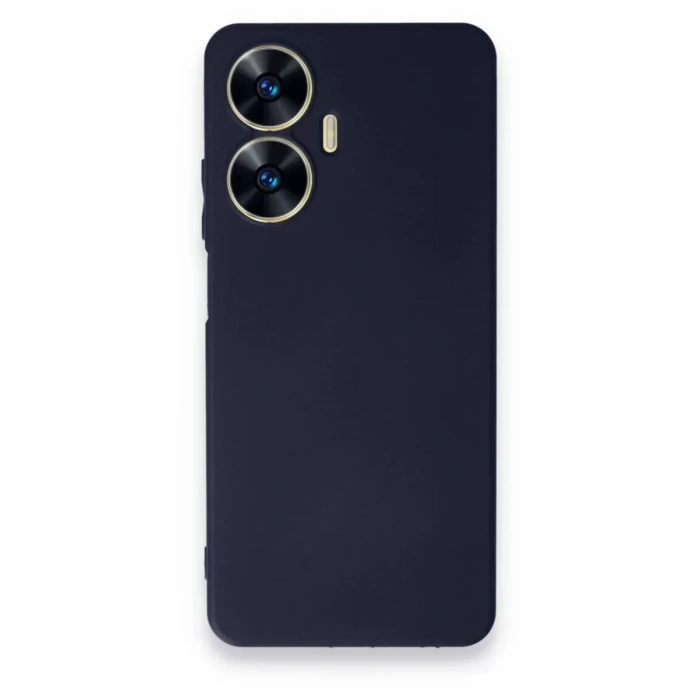 Hubrendy SH Newface Realme C55 Kılıf First Silikon - Lacivert