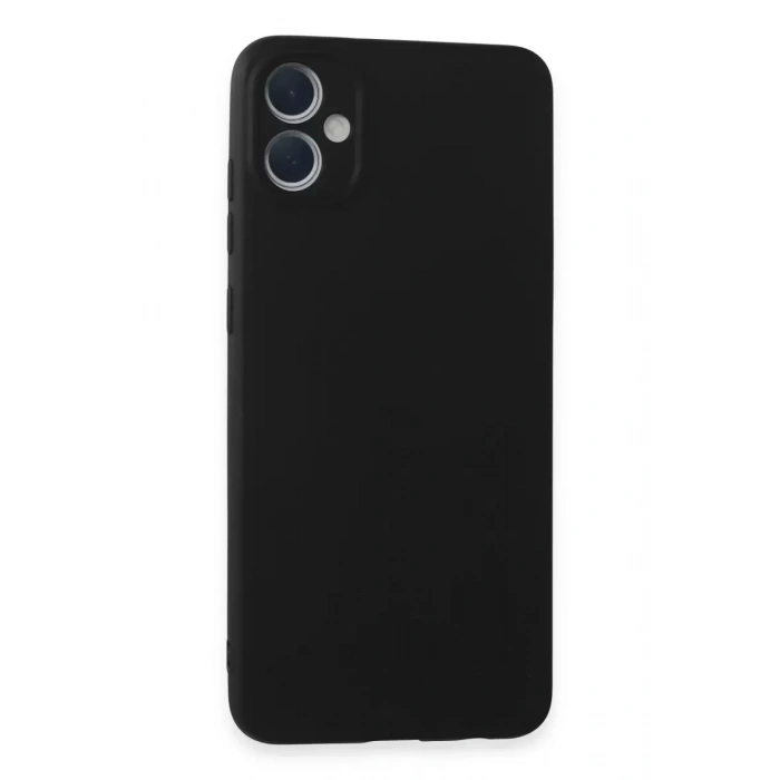 Hubrendy SH Newface Samsung Galaxy A05 Kılıf First Silikon - Siyah