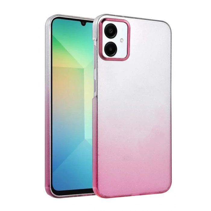 Hubrendy SH Newface Samsung Galaxy A06 Glossy Kapak - Pembe