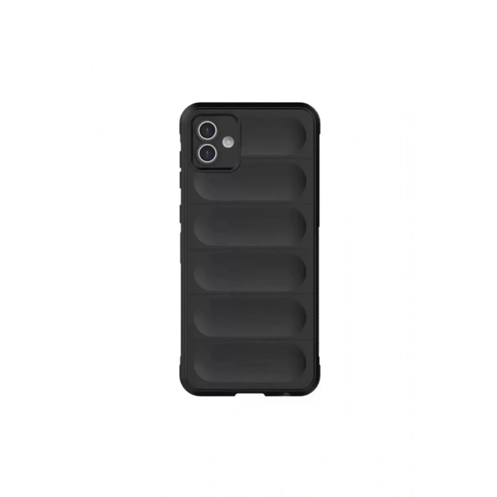 Hubrendy SH Newface Samsung Galaxy A06 Kılıf Optimum Silikon - Siyah