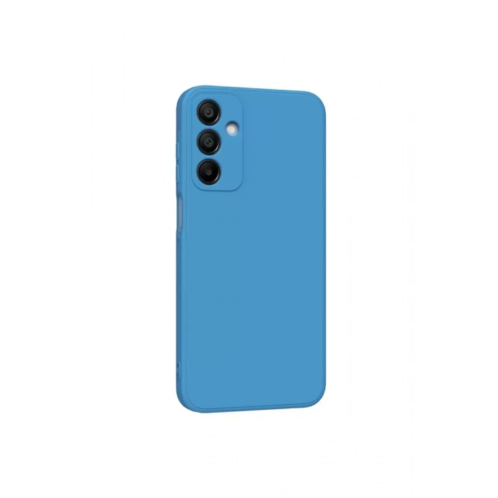 Hubrendy SH Newface Samsung Galaxy A25 5g Kılıf First Silikon - Mavi
