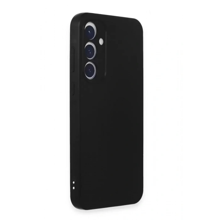 Hubrendy SH Newface Samsung Galaxy A35 5g Kılıf First Silikon - Siyah