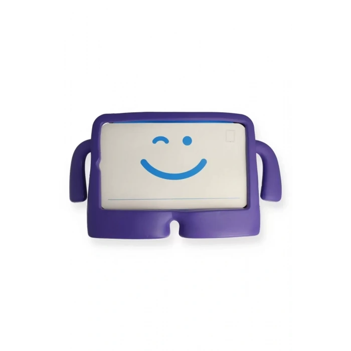 Hubrendy SH Newface Samsung Galaxy Tab A9 Plus Kılıf Karakter Tablet Silikon - Mor