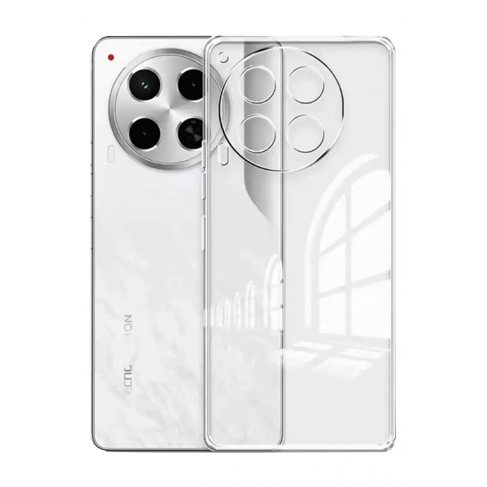 Hubrendy SH Newface Tecno Camon 30 Kılıf Lüx Şeffaf Silikon