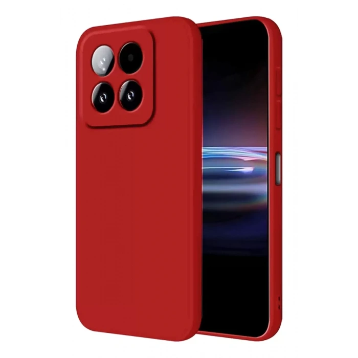 Hubrendy SH Newface Xiaomi Mi 15t First Silikon - Kırmızı