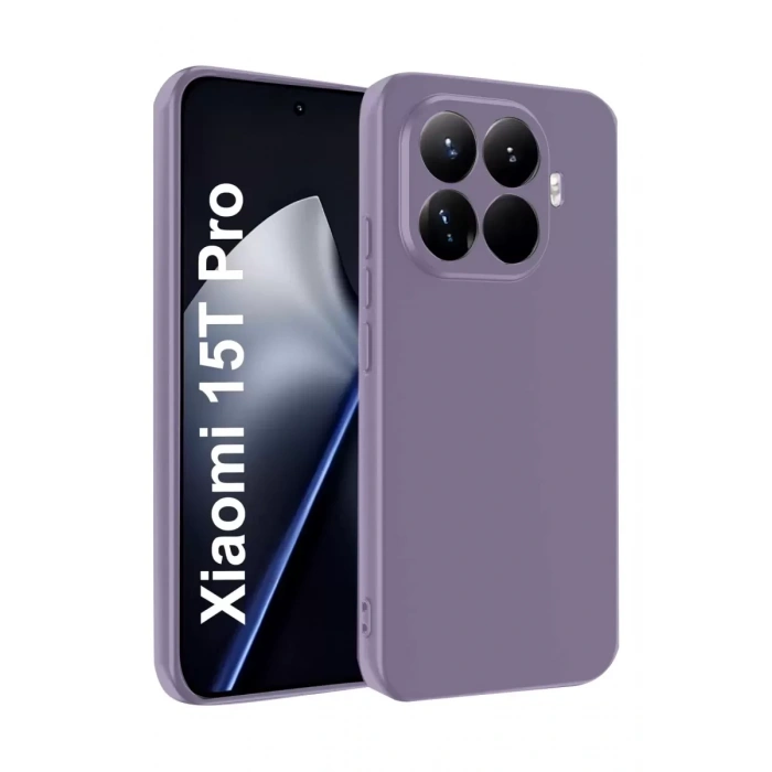 Hubrendy SH Newface Xiaomi Mi 15t Pro First Silikon - Lila