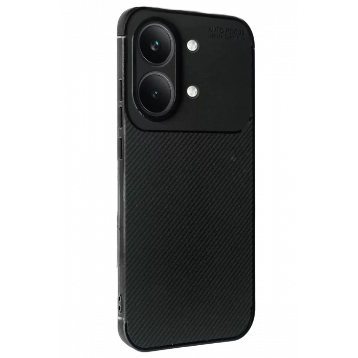 Hubrendy SH Newface Xiaomi Poco X8 Pro Max Auto Focus Karbon Kapak - Siyah