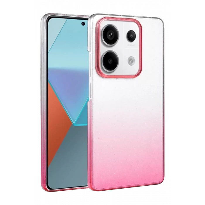 Hubrendy SH Newface Xiaomi Redmi Note 13 Pro 4g Glossy Kapak - Pembe