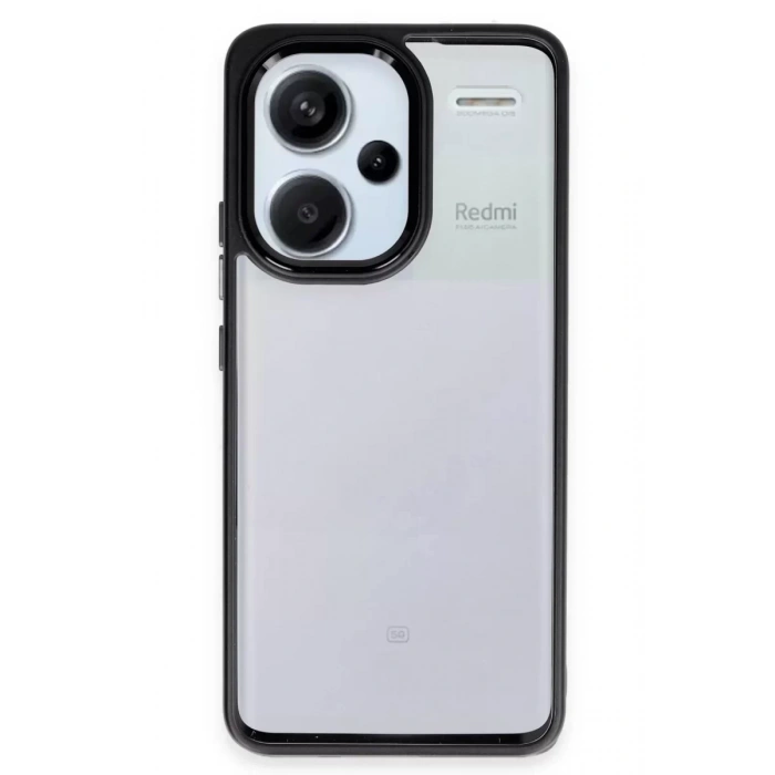 Hubrendy SH Newface Xiaomi Redmi Note 13 Pro Plus Kılıf Power Silikon - Siyah