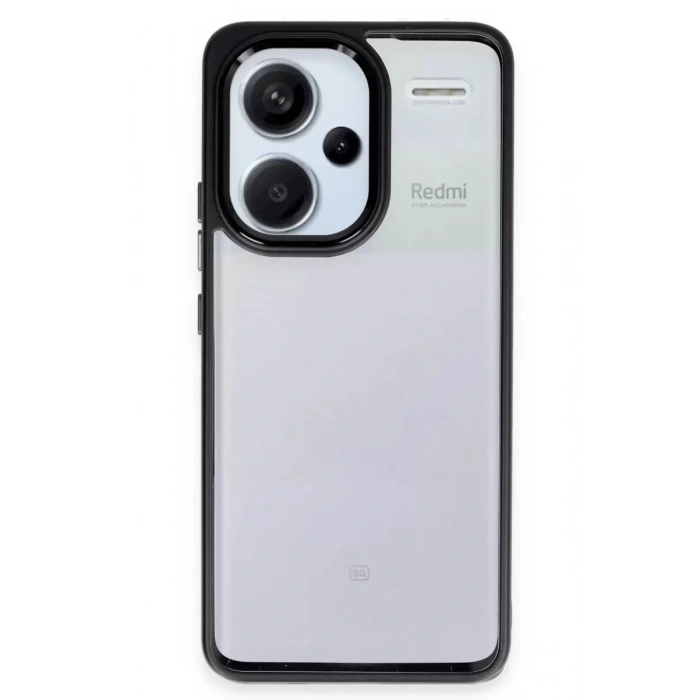 Hubrendy SH Newface Xiaomi Redmi Note 13 Pro Plus Kılıf Power Silikon - Siyah