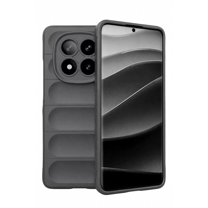 Hubrendy SH Newface Xiaomi Redmi Note 15 4g Optimum Silikon - Gri