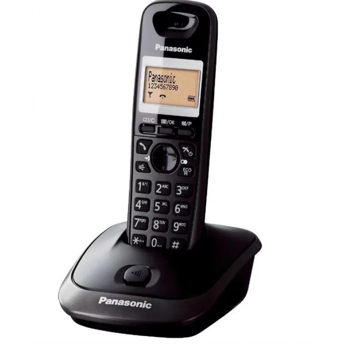 Hubrendy SH Panasonic Kx-tg2511 Siyah Dect Telsiz Telefon