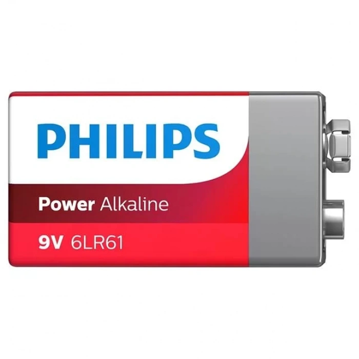 Hubrendy SH Philips 6lr61-p1b 9 Volt Power Alkalin Pil (tekli)