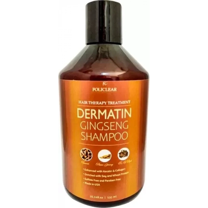 Hubrendy SH Policlear Dermatin Shampoo Ginsengli Özel Bakım Şampuanı 500 Ml