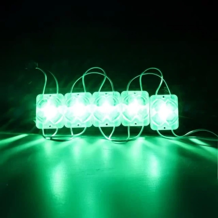 Hubrendy SH Powermaster 12 Volt 2 Watt Yeşil Sabit 4333-3030 Modül Led