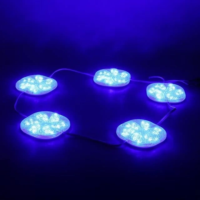 Hubrendy SH Powermaster 12 Volt 3 Watt Mavi Sabit 6565-2835 Modül Led