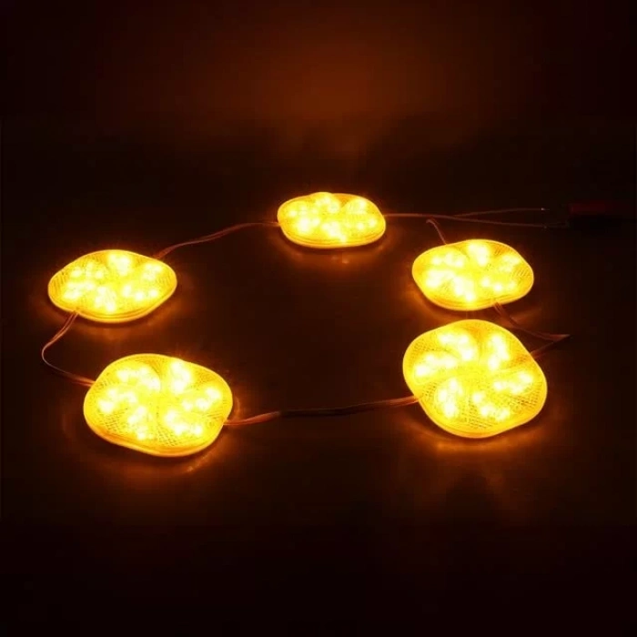 Hubrendy SH Powermaster 12 Volt 3 Watt Sarı Yanıp Sönen 6565-2835 Modül Led