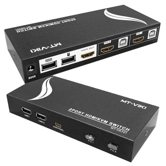 Hubrendy SH Powermaster 2 Port Hdmı Kwm Switch