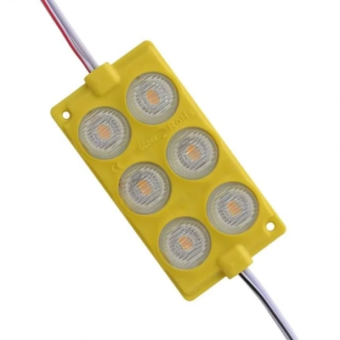Hubrendy SH Powermaster 24 Volt 3 Watt Sarı 3030 Modül Led 75*40