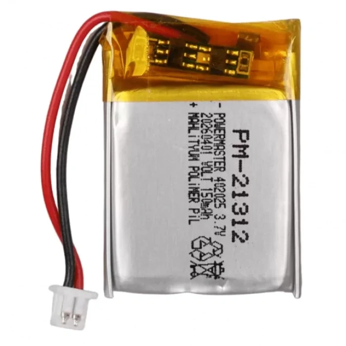 Hubrendy SH Powermaster 402025 3.7 Volt 150 Mah Lityum Polimer Pil