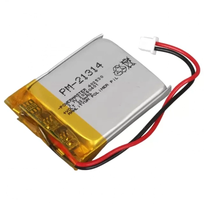 Hubrendy SH Powermaster 402540 3.7 Volt 400 Mah Lityum Polimer Pil