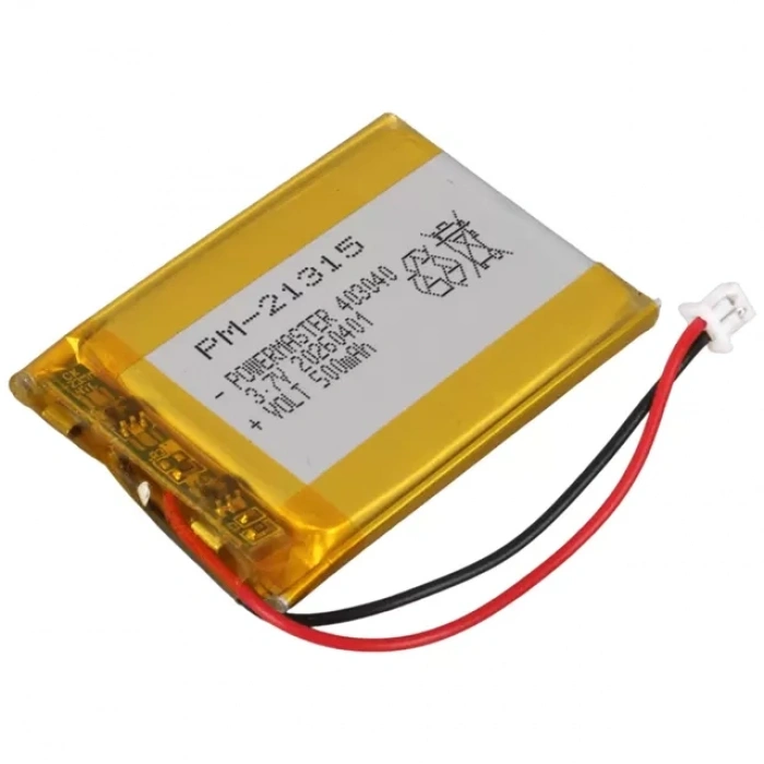 Hubrendy SH Powermaster 403040 3.7 Volt 450 Mah Lityum Polimer Pil