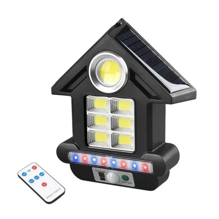 Hubrendy SH Powermaster Cl-s180 Solarlı Kumandalı Sensörlü Kapı Aydınlatması