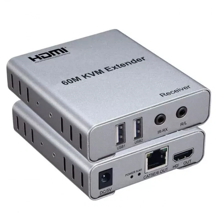 Hubrendy SH Powermaster Hdmı Kvm Extender 60m