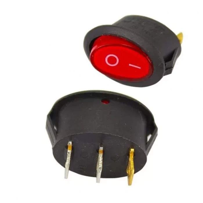 Hubrendy SH Powermaster Ic-134b Oval Işıklı Soba Anahtarı