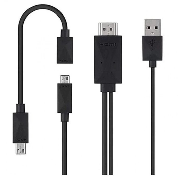 Hubrendy SH Powermaster Micro Usb S2-s3-s4 Uyumlu Hdmı Çevirici Kablo