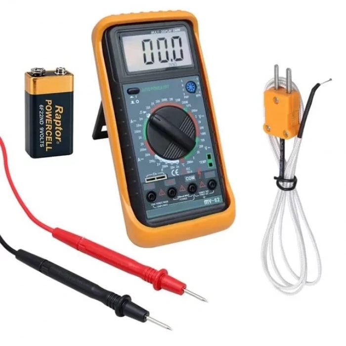 Hubrendy SH Powermaster My-62 Digital Multimetre Ölçü Aleti