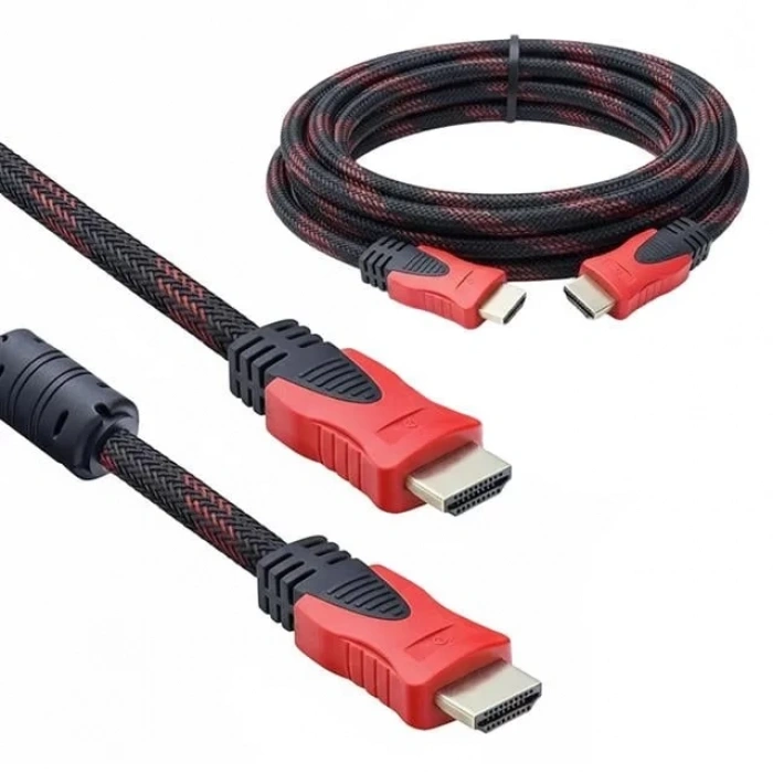 Hubrendy SH Powermaster Örgülü 3 Metre Hdmı Kablo