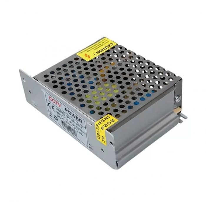 Hubrendy SH Powermaster Pm-14066 12 Volt - 5 Amper Metal Kasa Adaptör