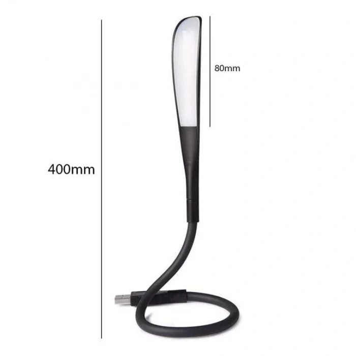 Hubrendy SH Powermaster Pm-24561 14 Ledli Siyah Esnek Usb Led Lamba