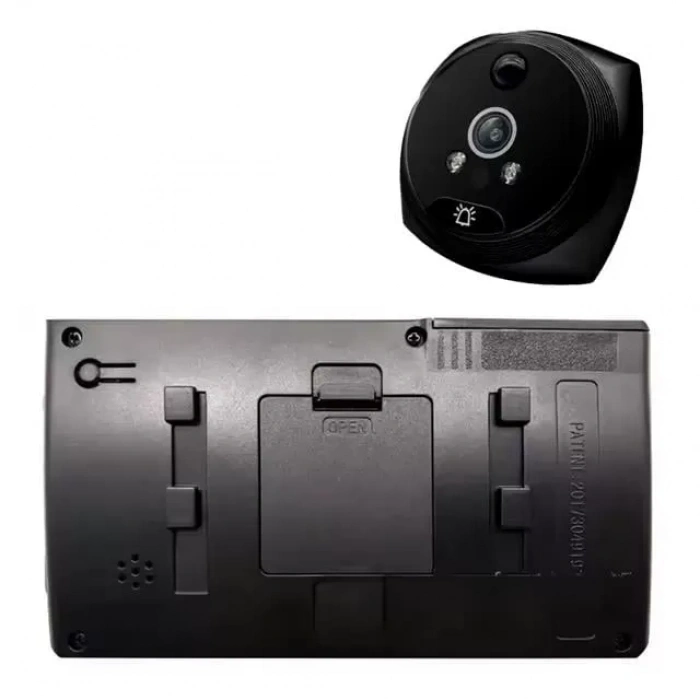 Hubrendy SH Powermaster Pm-24933 3.5 Inch Kameralı Akıllı Kapı Zili