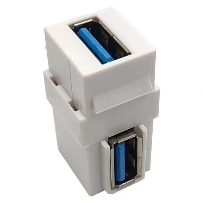 Hubrendy SH Powermaster Pm-25355 Usb 3.0 90 Derece Dişi-dişi Konnektör
