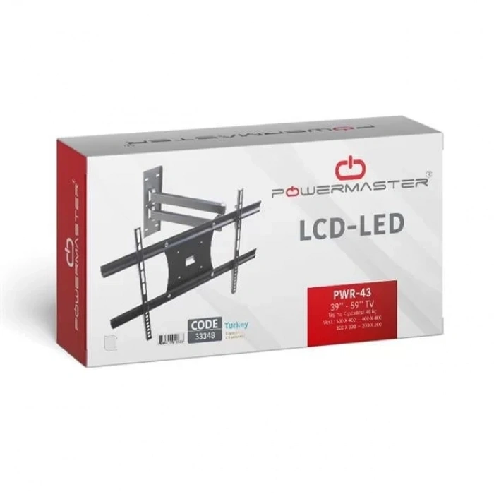 Hubrendy SH Powermaster Pm-43 Kilitli Lcd Askı Aparatı