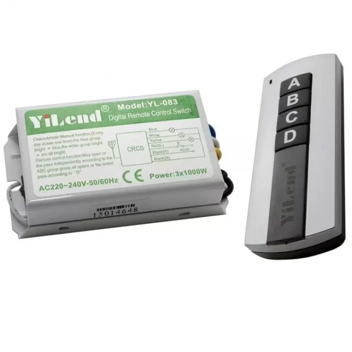 Hubrendy SH Powermaster Pm-5847 Avize Kontrol Kumandası