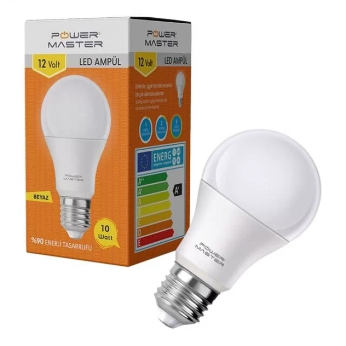 Hubrendy SH Powermaster Pmled-12 10 Watt 12 Volt 6500k Led Ampul