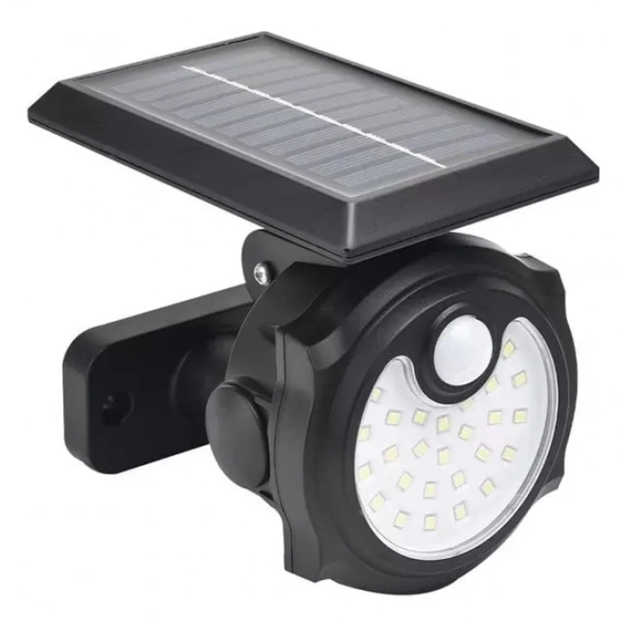 Hubrendy SH Powermaster Sh-1705a 26 Ledli Sensörlü 3 Modlu Solar İndiksiyon Duvar Lambası