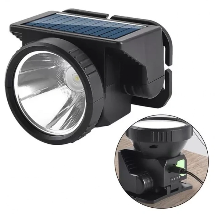 Hubrendy SH Powermaster Wh-8868a Solar Kafa Lambası