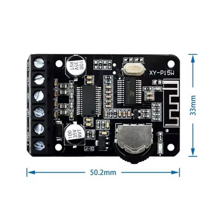 Hubrendy SH Powermaster Xy-p15w Bluetooth Amfi Modülü Amplifikatör Devresi