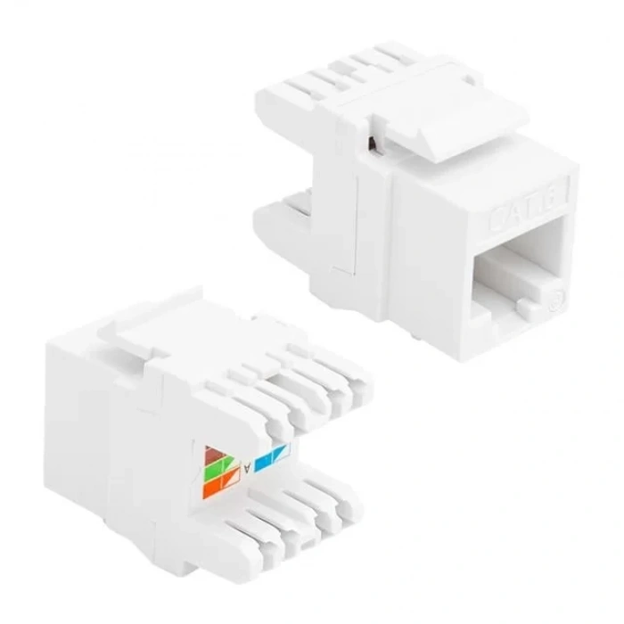 Hubrendy SH Rj45 Cat6 Şase 180 Derece Keystone Jack