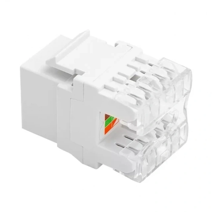 Hubrendy SH Rj45 Cat6 Şase 180 Derece Keystone Jack