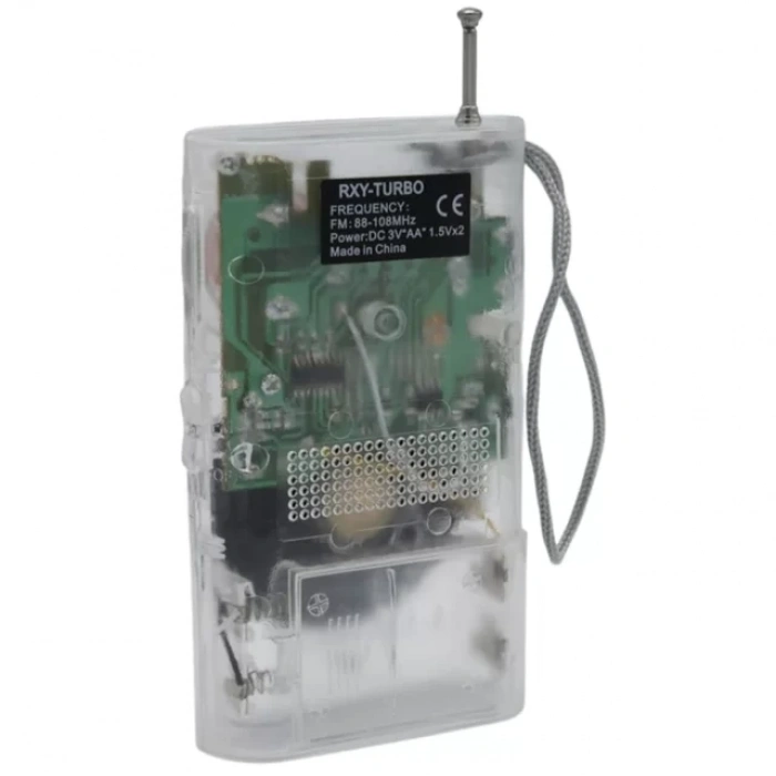 Hubrendy SH Roxy Rxy-turbo Cep Tipi Mini Analog Fm Radyo