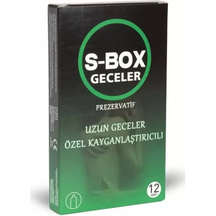 Hubrendy SH S-box Özel Prezervatif 12li